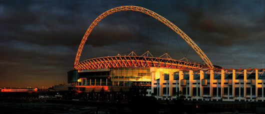 Wembley-Stadion in London, Vereinigtes Königreich