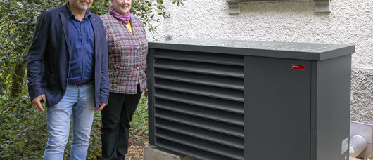 Chauffage hybride pour villa historique