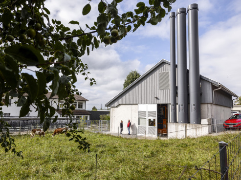 Referenz Burgergemeinde Wiedlisbach Energiezentrale, Schweiz