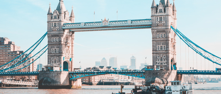Tower Bridge à Londre, Royaume-Uni