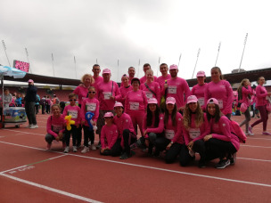 Hoval beim Pink Ribbon Charity Walk