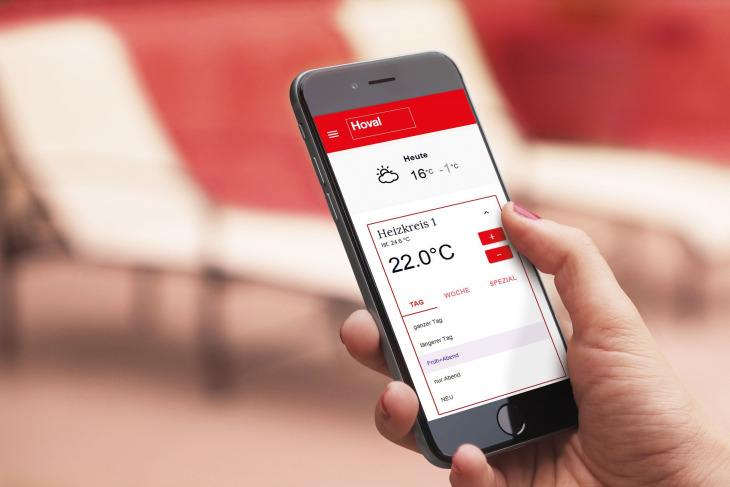 Controllo del riscaldamento a pompa di calore