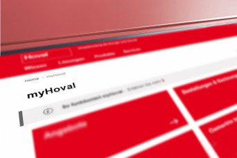 Hoval Website mit neuen Zusatzfunktionen